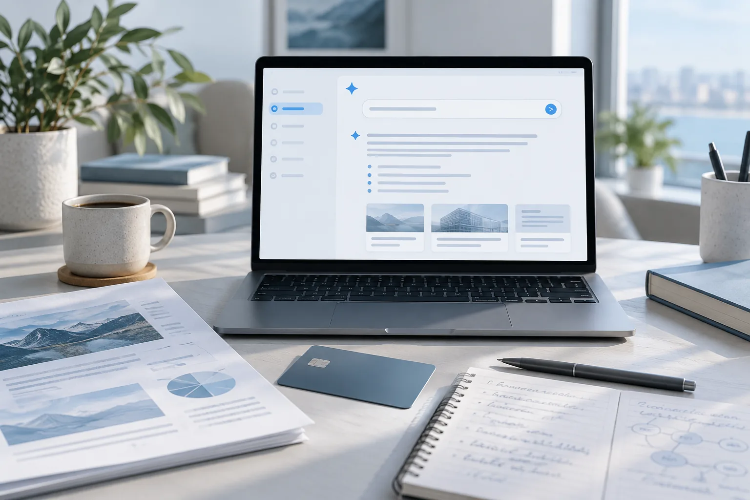 Рабочее место для проверки оплаты подписки Perplexity Pro