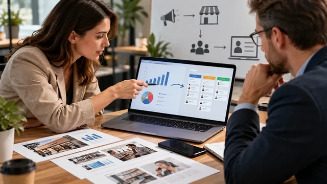 Маркетолог и руководитель продаж связывают рекламные данные с CRM-воронкой